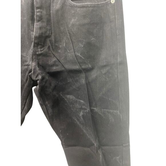 Vintage Pepe Jeans London Black Denim Mens Size 32x32 Straight Leg Y2K Hip Hop - Picture 3 of 5
